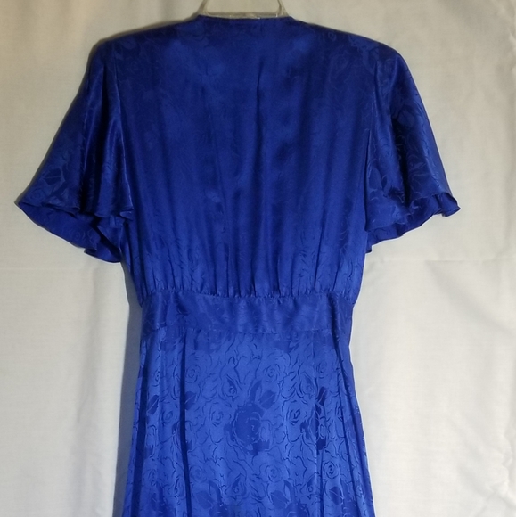 Silk, Vintage Spanish inspired style dress - Picture 5 of 6